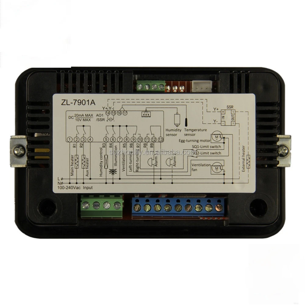 Multifunctional Automatic Intelligent Incubator Controller, Hatching Controller, Lilytech, Incubator Controller