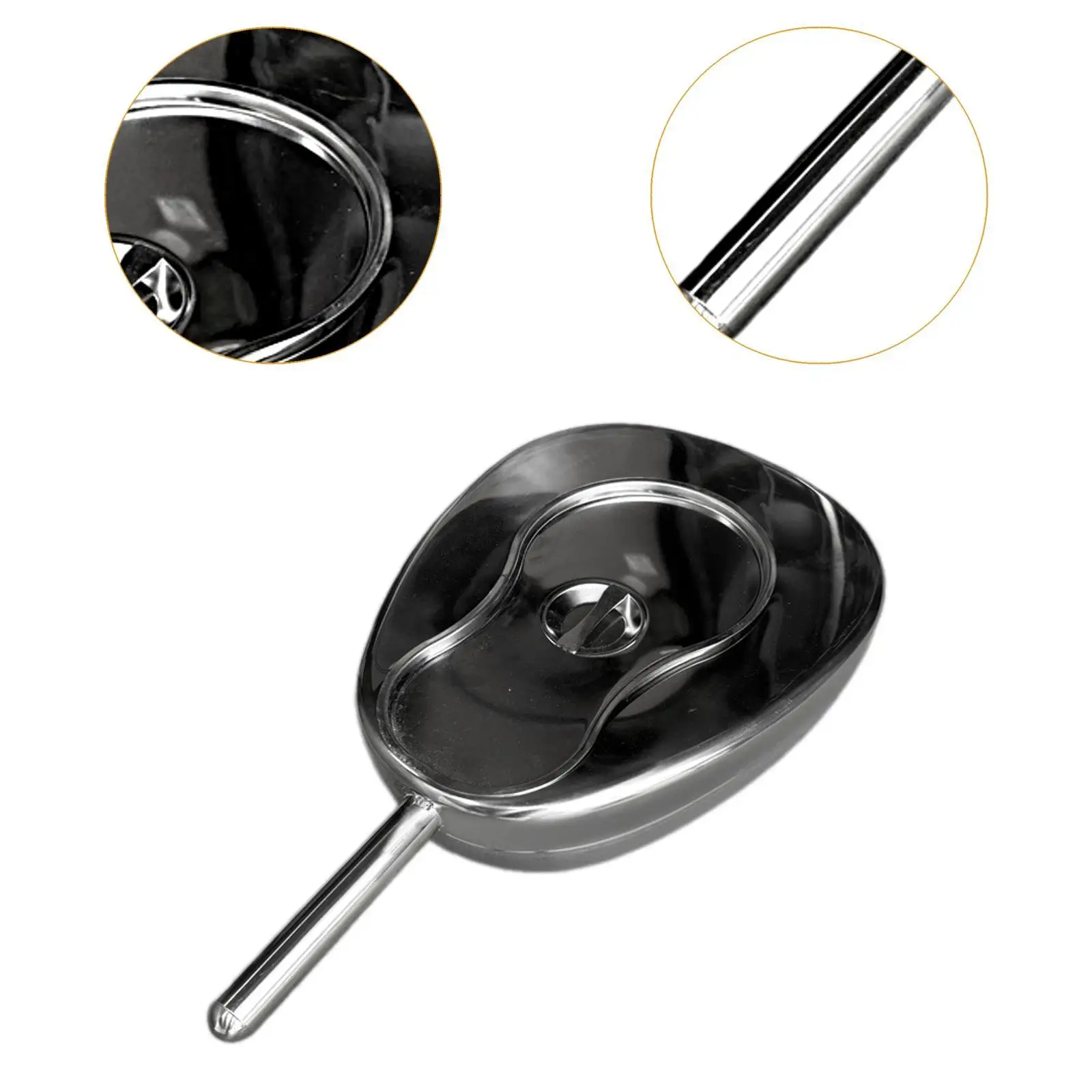 مقلاة سرير لكبار السن بمقبض سهلة الحمل متعددة الأغراض ذات سعة كبيرة #5