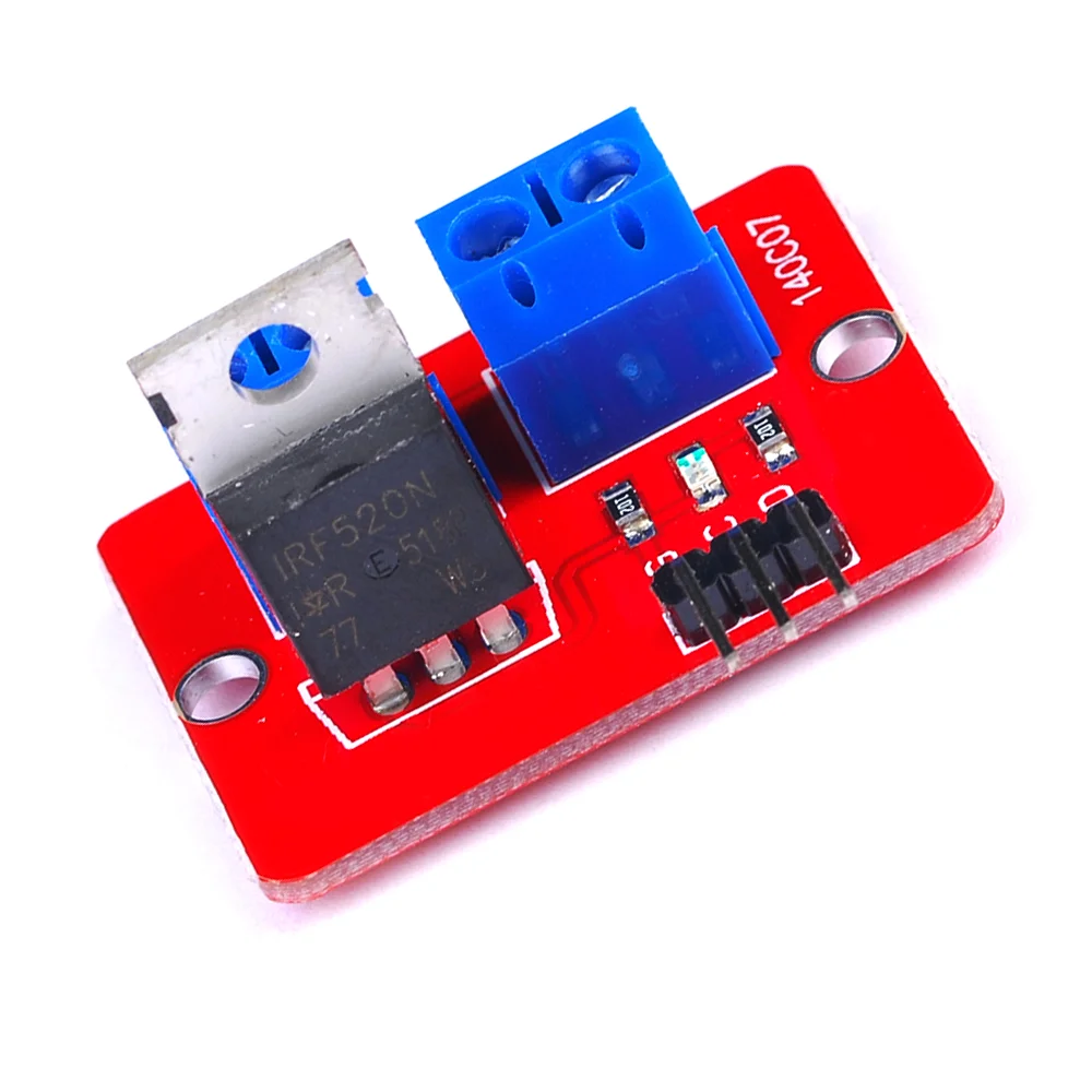 Picture 4: 0-24V Top Mosfet Button IRF520 MOS Driver Module For Arduino MCU ARM Raspberry pi