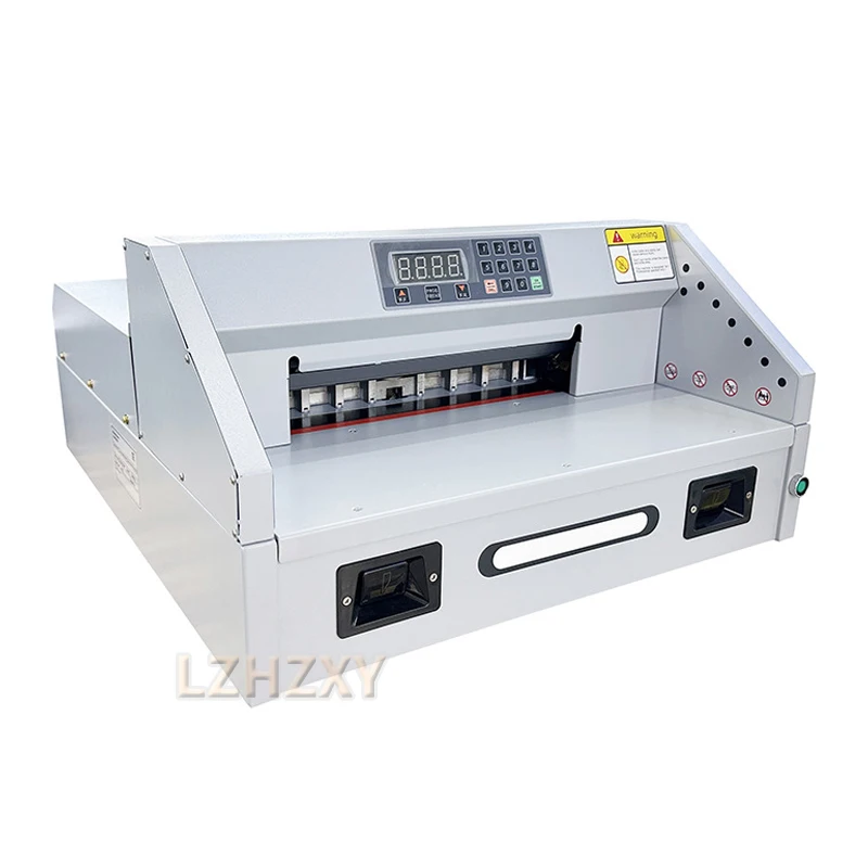 Electric Paper Trimmer Desktop Semi-Automatic Business Name Card Cutter Cutting Machine AC 220V/50HZ E330S 40MM/330MM