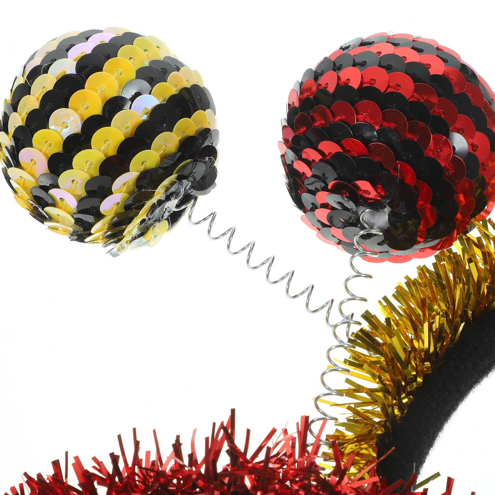 

2Pcs Insect Headbands Sequin Halloween Party Adults Holiday Cosplay Headdress Hair Tools Carnival Halloween Headwear for Photo