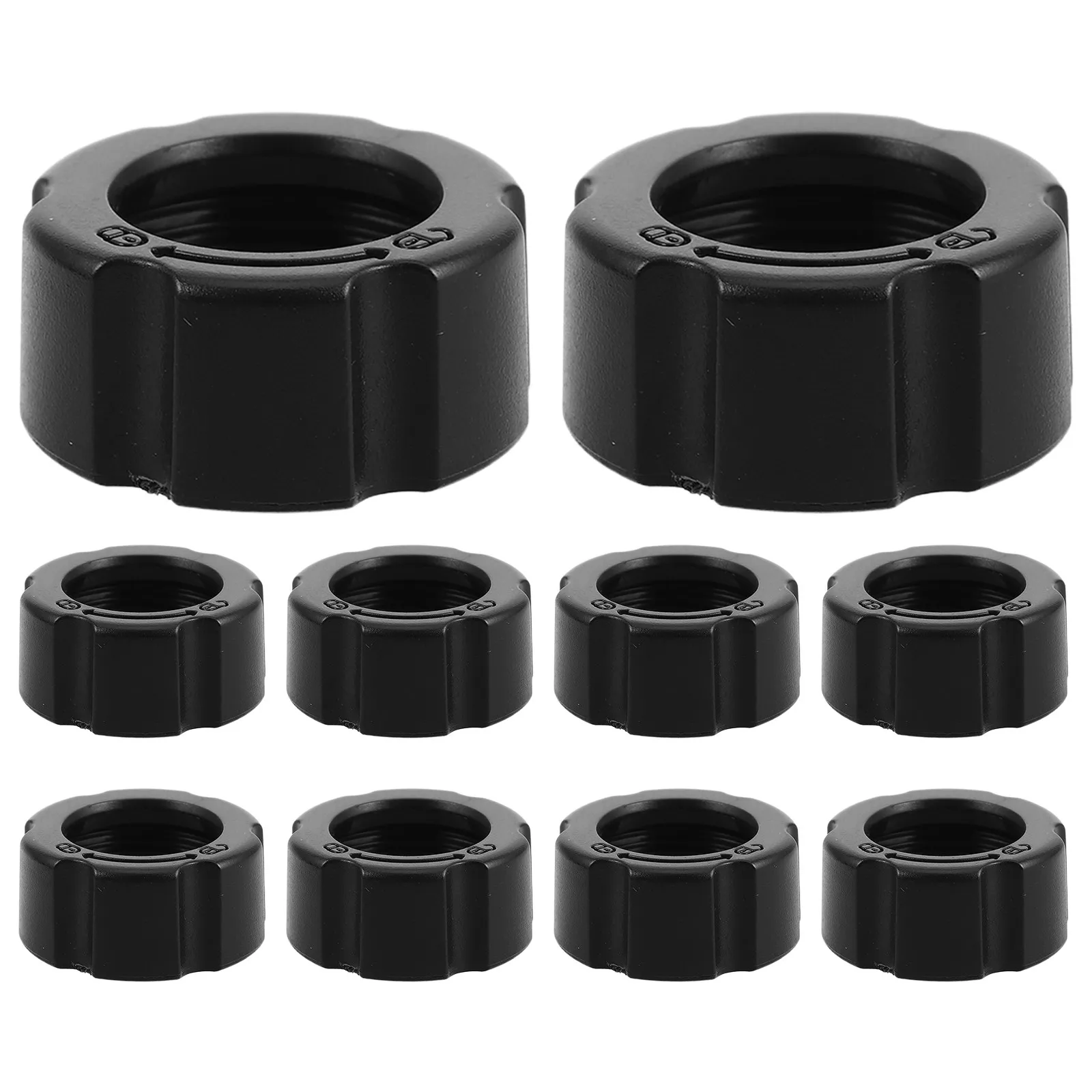 10Pcs Car Mount Screw-on Head Holder Ball-Joint Fixed Adapter Tightening Rings Secure Phone Holder Accessories Air Vent Car Part
