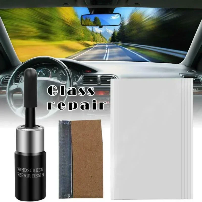 Car Windshield Windscreen Glass Repair Resin Kit Auto Vehicle Casement Fix Tool Car Windshield Cracked Repair Glue