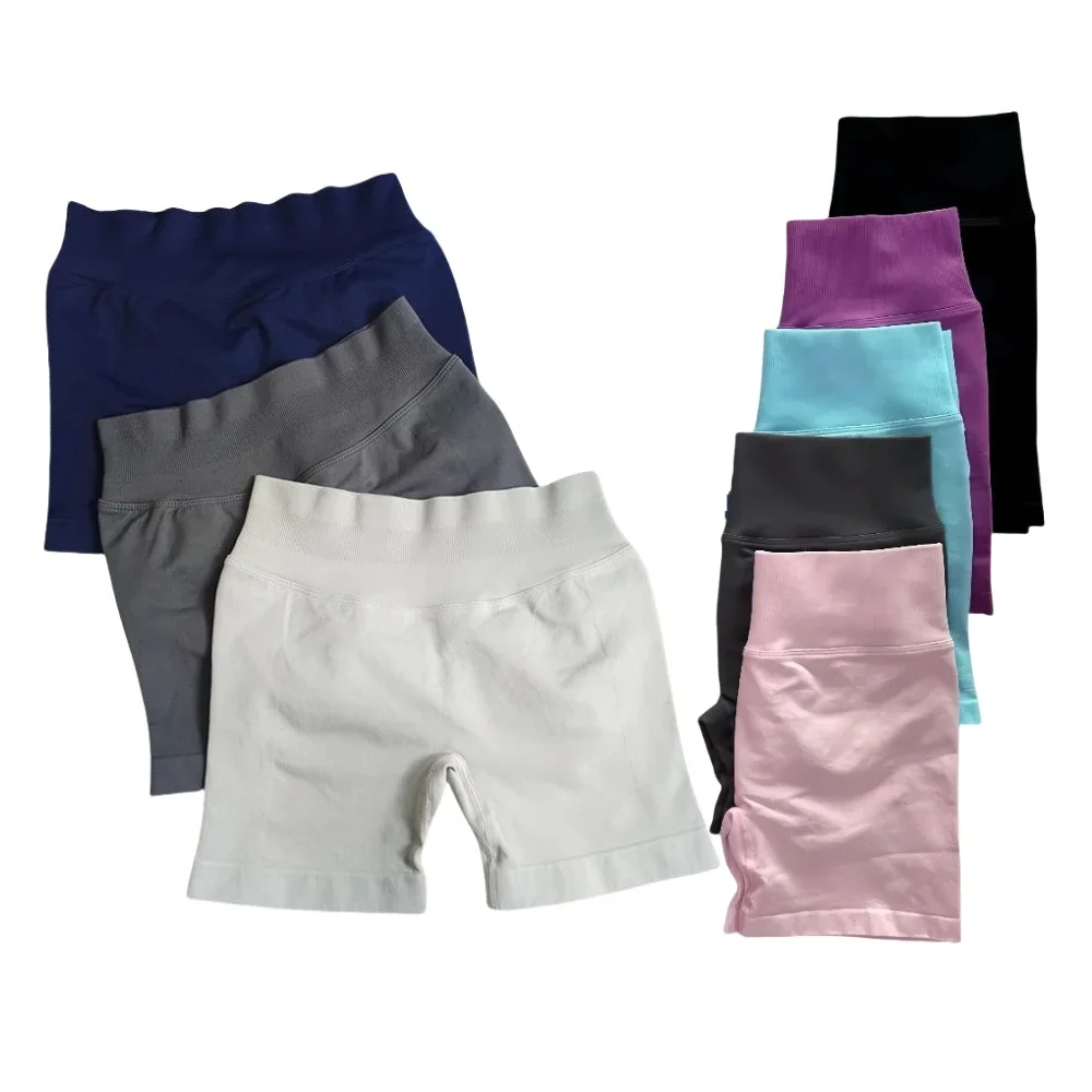 

Women Yoga Shorts Seamless Low Waist Scrunch Bum Resistance Exercise Pilates Gym Shorts Workout Shorts Stretch Fitness Sportwear