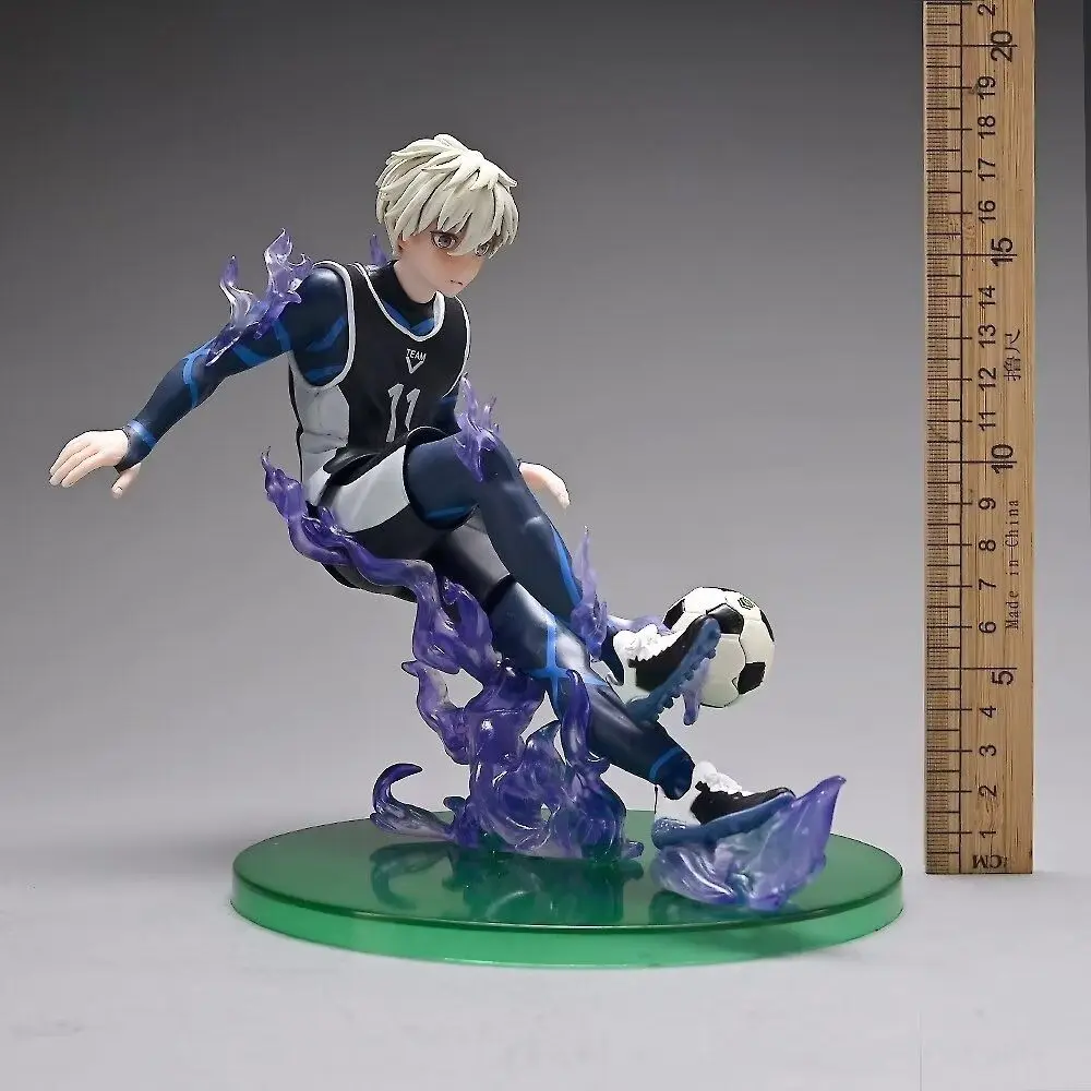 Blue Lock Anime Figure Japanese Football Boy Seishiro Nagi Action Figure Isagi Yoichi Figurine Adult Collection Model Toys