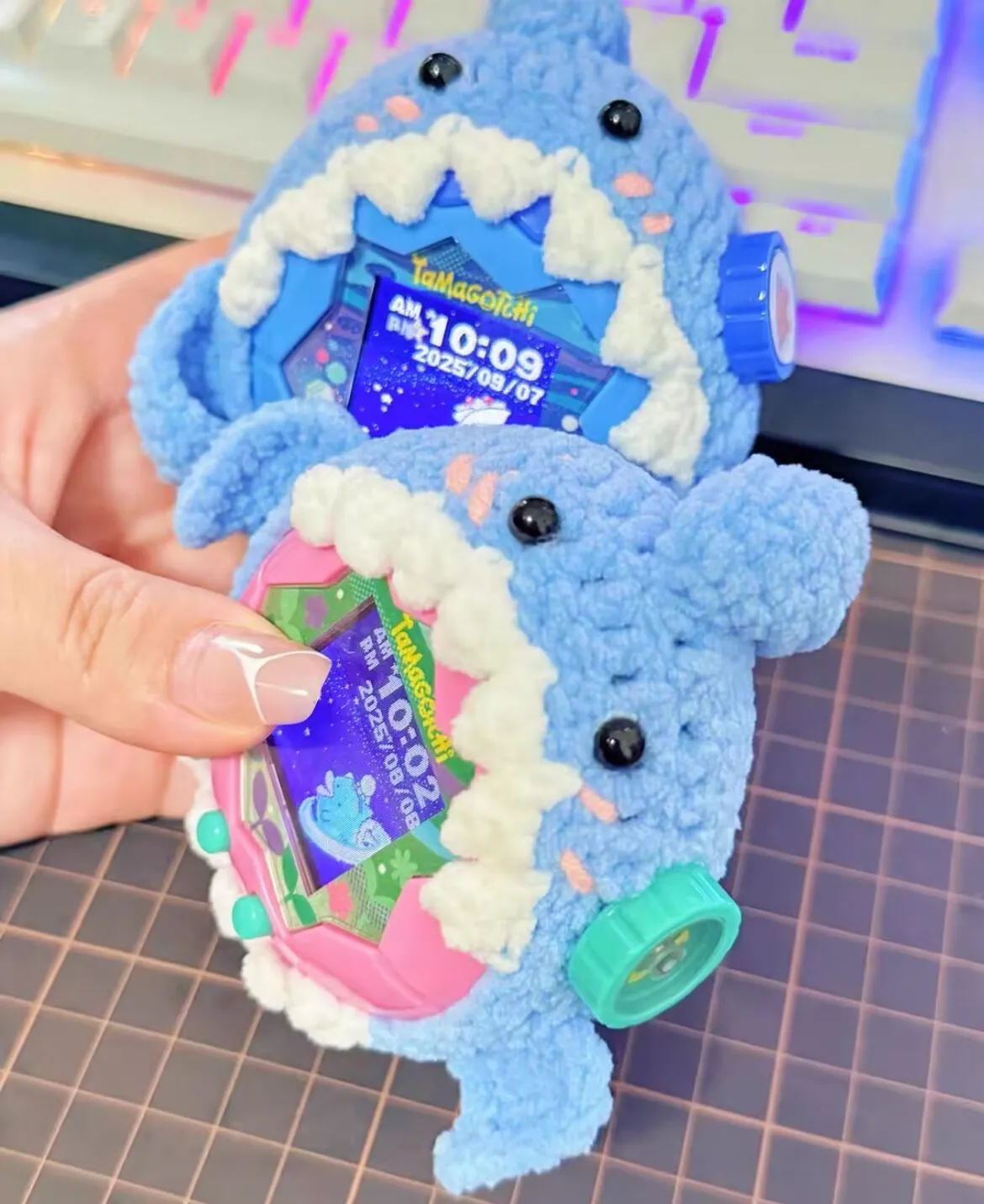 

Защитный чехол Sharky Animal Series Tamagotchi Paradise, игровой аксессуар на тему аниме для виртуальной игрушки для домашних животных