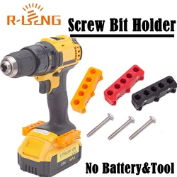Magnetic Bit Holder Drill Bit Organizer 5 Spots Bit Screw Set For DeWalt 18V Power Tools Electrical Drill Accessories