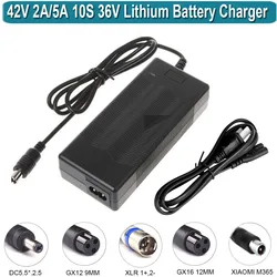 42V 2A 5A Charger Universal for 36V 10S Lithium Battery. Fast Smart Replacement for All Brands’ 36 Volt Electrical