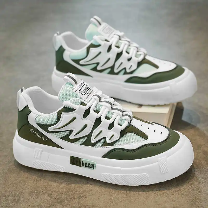 

Мужские повседневные кроссовки Chunky Low: удобные, темно-зеленые, синие, спортивные, люксовые, специальные предложения