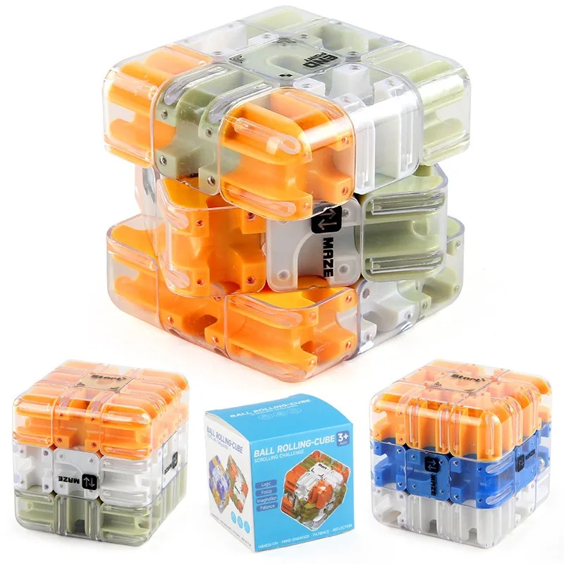 3D Doolhof Kubus Uitdaging Intelligentie Onderwijs Speelgoed Balansbal