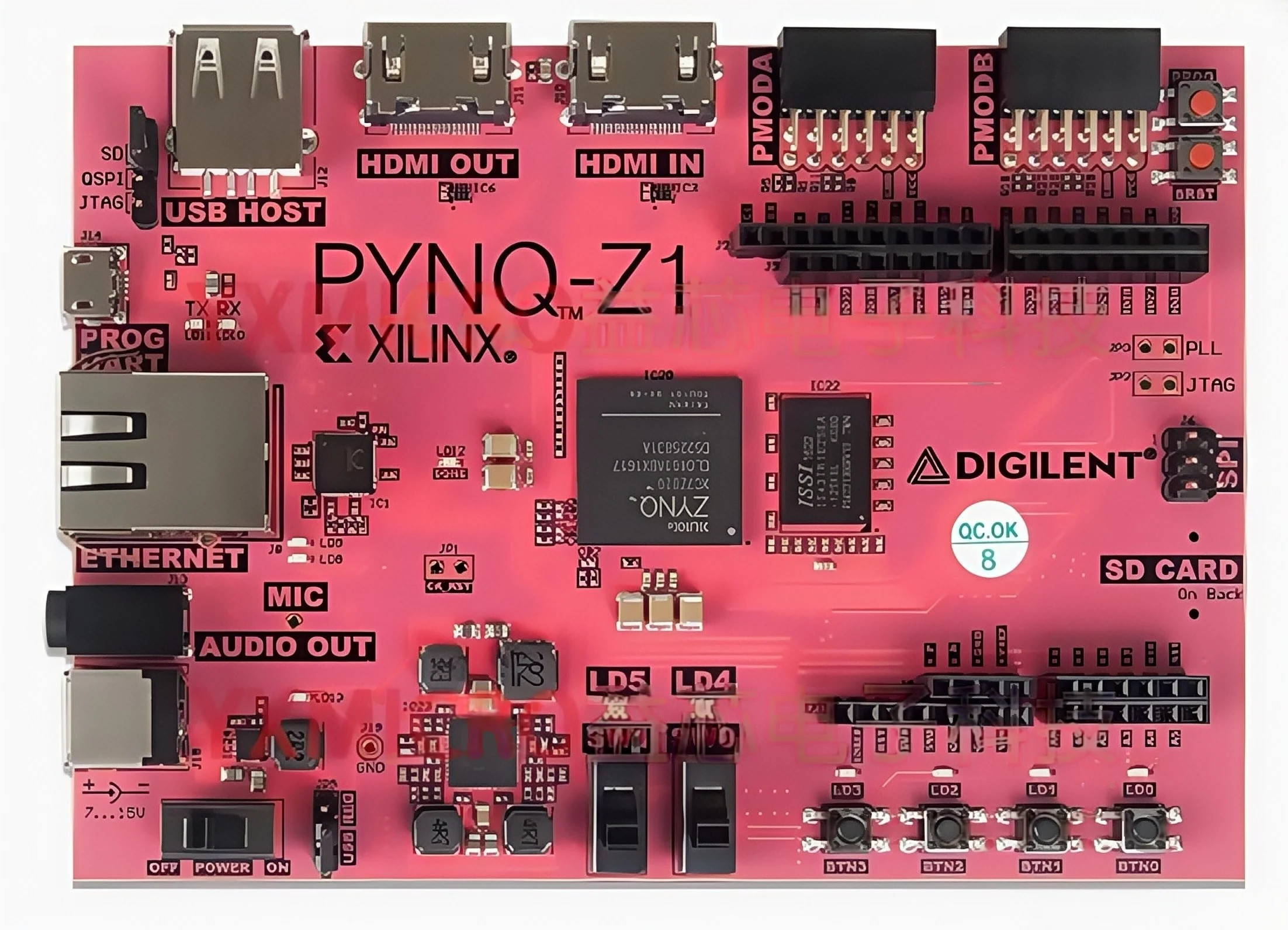 Pynq-z2/pynq-z1 Zynq Xilinx 7020 Fpga مجلس التنمية الذكاء الاصطناعي بيثون