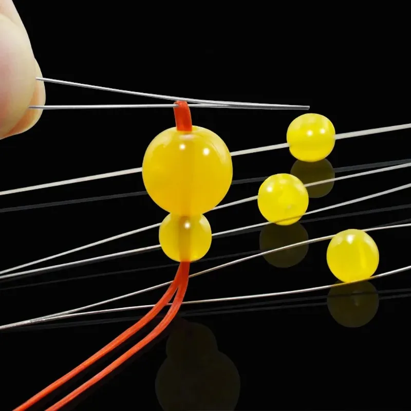 Beading Open Needles Seed Beads Needle Big Eye DIY Beaded Needles Collapsible Beading Pins Needles for Jewelry Making Tools