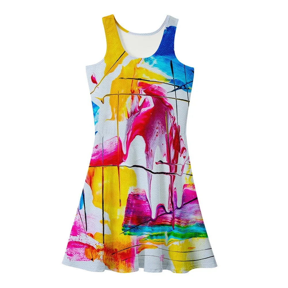 

Ladies Mini Dress Tie Dye Y2K Sexy Summer Dress Party Club Skinny Short Dresses Streetwear Woman Clothing Vestido Elegant Robe