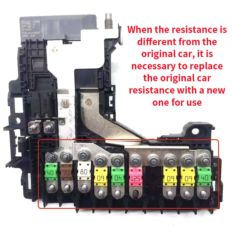 6500JE 6588A1 9811475080 Fuse Box Protection Unit Battery Manager for Peugeot 508 Citroen C4L C4 Lounge DS5 4S 5LS 6