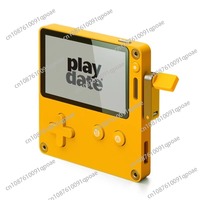 Retro Portable Mini Handheld Game Console, Creative Hand Crank Black and White Screen