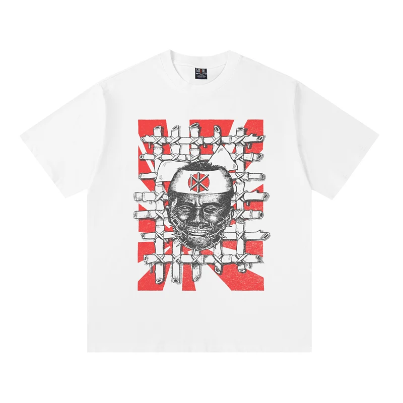 

In 2025, The Retro Band Dead Kennedys Is A High-quality Luxury Brand of Pure Cotton Trendy Short-sleeved T-shirts for Both Men