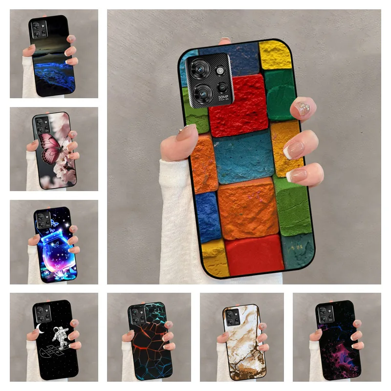 

For Motorola Thinkphone Case Stylish Soft Silicone TPU Back Shell Phone Case For Motorola Moto Think Phone 5G Shockproof Cover