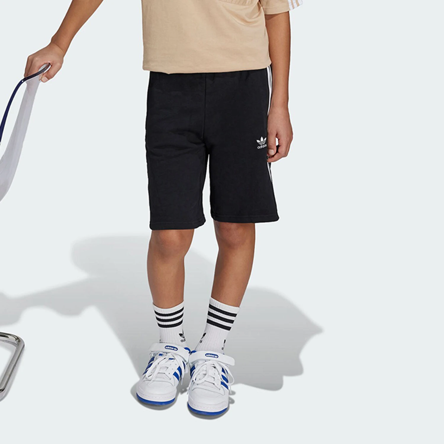 

Adidas Originals Trefoil Classic Loose Fit Sports Casual Shorts for Big Kids IY9812