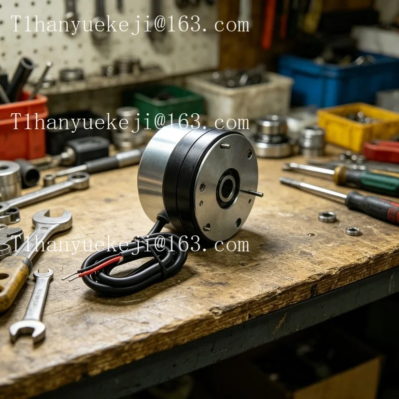Suitable for Heli Afterburner Jianghuai Nuoli Electric Truck Electromagnetic Brake Brake SEB0.4-24V-15-5-F-D2 Parts