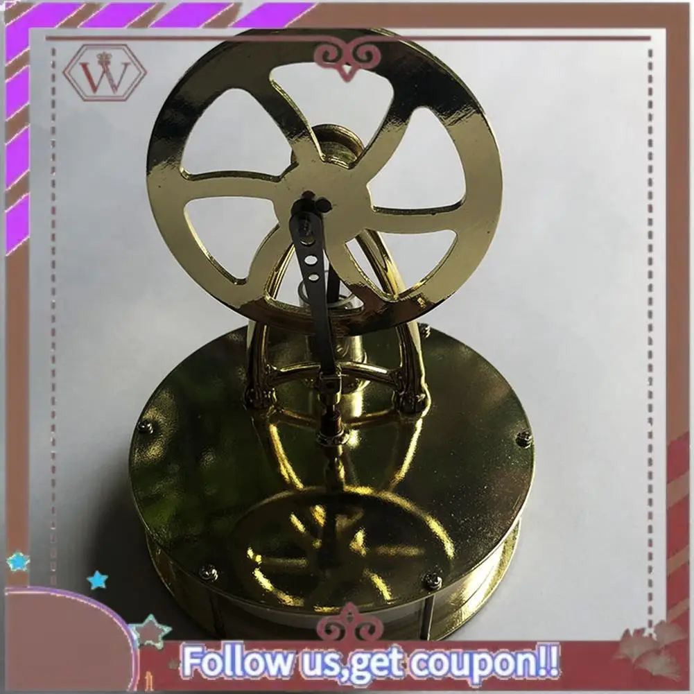 ABBG-1 قطعة محرك ستيرلينغ ذو درجة حرارة منخفضة مجمعة مولد كهرباء تجربة حرارية نموذج مولد الذهب المادي