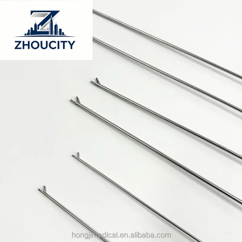 Approved Reusable Surgical Instruments Needle Holder Auto  Plastic Handle for Laparoscopy Surgery