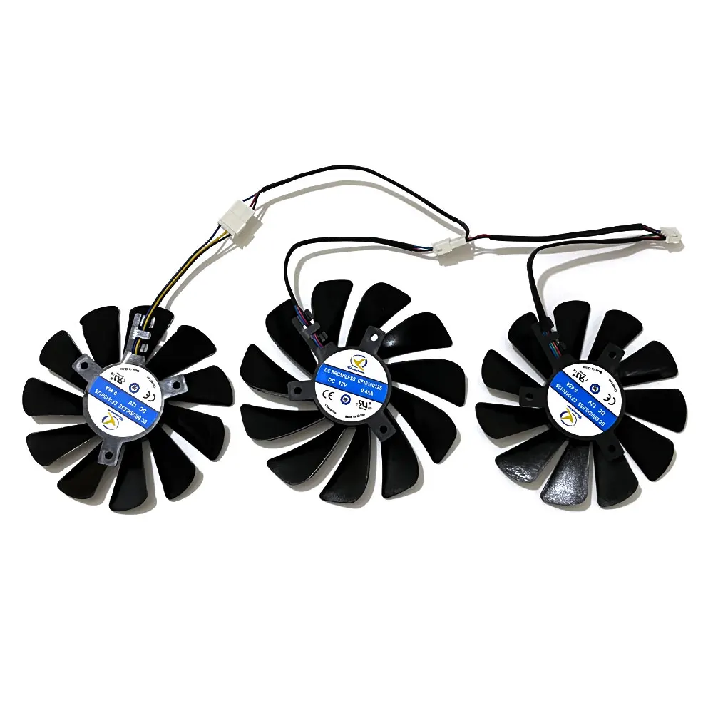 Nuova ventola di raffreddamento GPU CF1010U12S 95mm 85mm 4pin 12V RX 5700 XT, per scheda grafica XFX RX 5700 Radeon RX 5700 XT 5600 XT THICC III