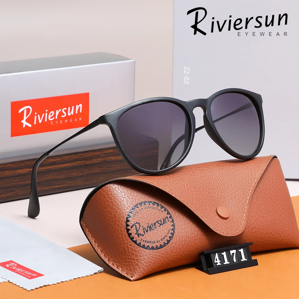 Trendy Cat Eyes Frame Gepolariseerde Zonnebril Legering Ontwerp UV400 Reisbril Voor Dames Heren Rijbril