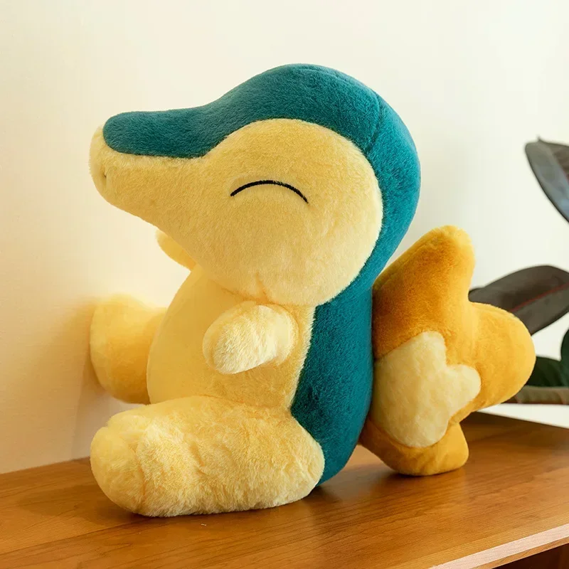 35/75cm Cyndaquil Pokemon Plush Toys Large Anime Doll Pillow Cartoon Feurigel Pokémon Plushie Stuffed Gift for Kids Christmas