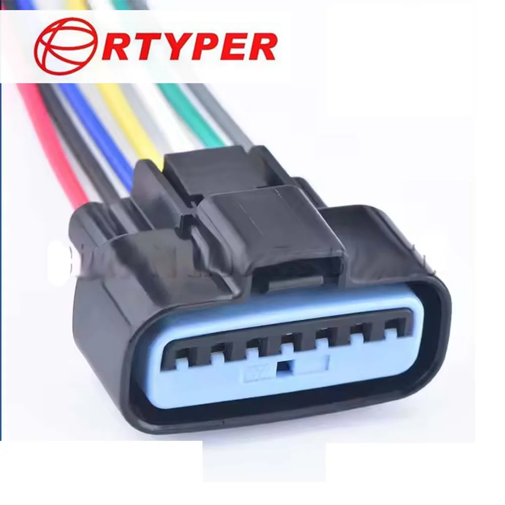 

7-контактный разъем жгута расходомера воздуха 08061010 для Mitsubishi Lancer Evolution Outlander Pajero V33 V43 V45 V73 V75