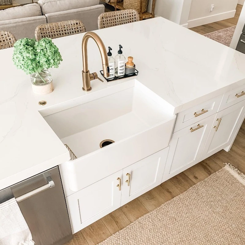 

Retro Semi-embedded Kitchen Ceramic Sink Single Sink Kitchen Under Counter Basin Amoy Vegetable Basin Dishwashing Sink