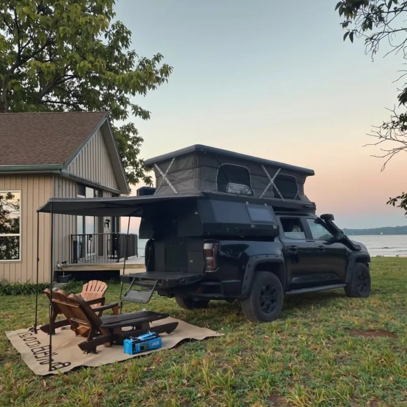 Camper Van Smallcheap Camper Trailer Camper Trailer Medium Off-road Vehicle Shower Available Custmoize