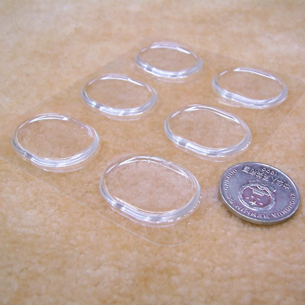 

6Pcs Blister Shoe Pad Silicone Gel Spot Shoes Pad Sticker Clear Heel Grips