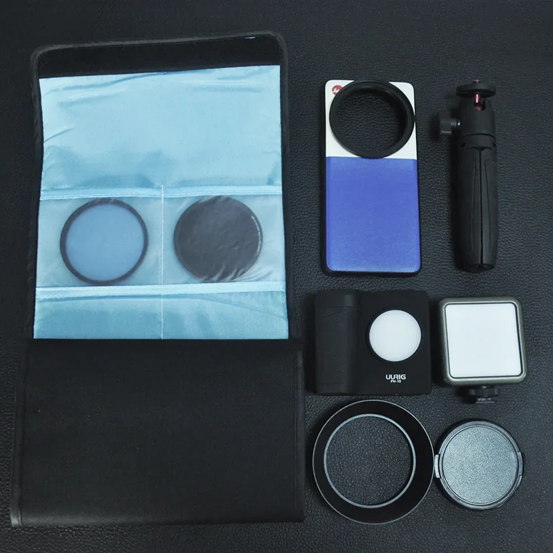 67mm Fotorgear Filter Set for Xiaomi 13 Ultra CPL Black Mist ND Filter Lens Cover 67mm Macro Lens Phone Case