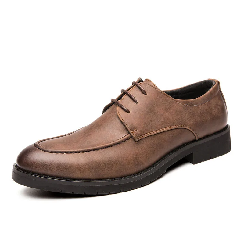 

Men's Motorcycle Spring/Summer New Versatile Casual Leather Shoes Fashion Trend Comfortable Men's Shoes