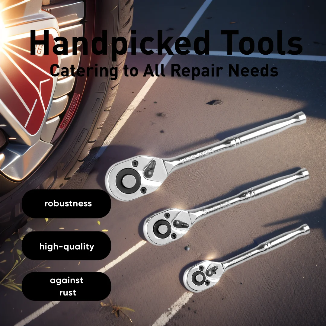 Ratchet Set 1/4" 3/…