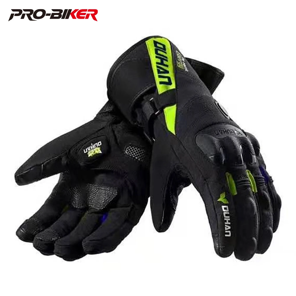 

DUHAN Winter Motorcycle Gloves Waterproof Guantes Para Motos Touchable Screen Gloves Fall Prevention Windproof Guantes Moto