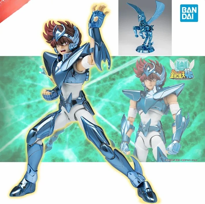 En Stock 100% Original Bandai Saint Cloth Myth Ex Pegasus Seiya Final Bronze Cloth Edición Color Original OCE Figura de Acción Anime