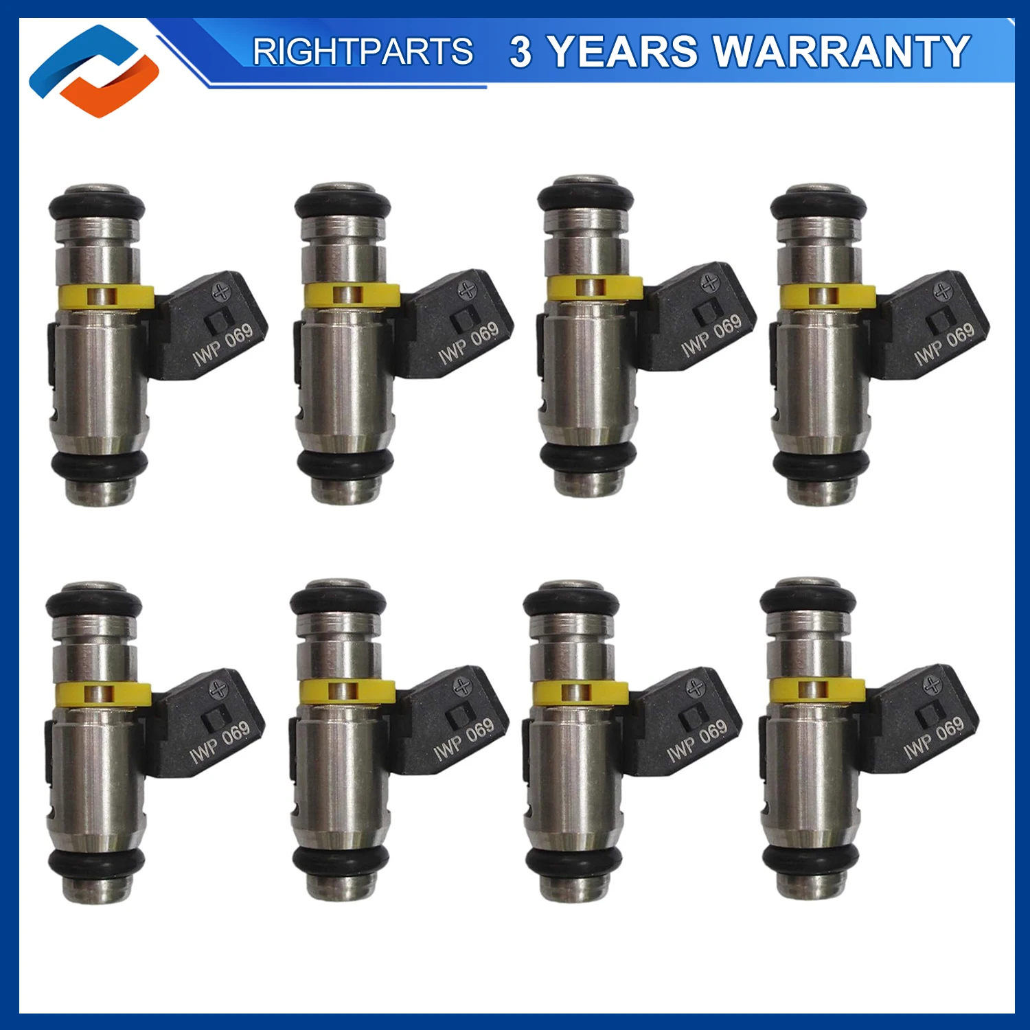 8pcs IWP069 861260T Fuel Injectors For Volkswagen Passat Bora Golf Car Marelli