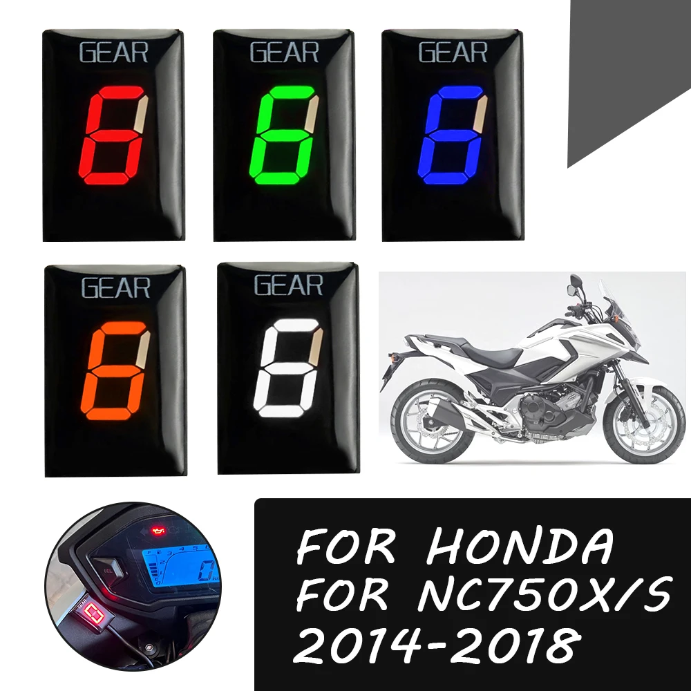 

Motorcycle Accessories Gear Indicator Display Meter Ecu Direct Mount Speed Display For Honda NC750X NC750S NC 750 X NC750 S