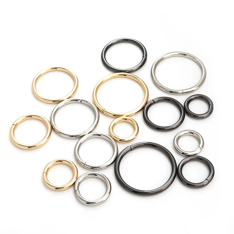 

1 Inch (25 mm) Antique Bronze Metal O Ring ,3.8mm thickness Unweld Metal Round Ring 50pcs/lot