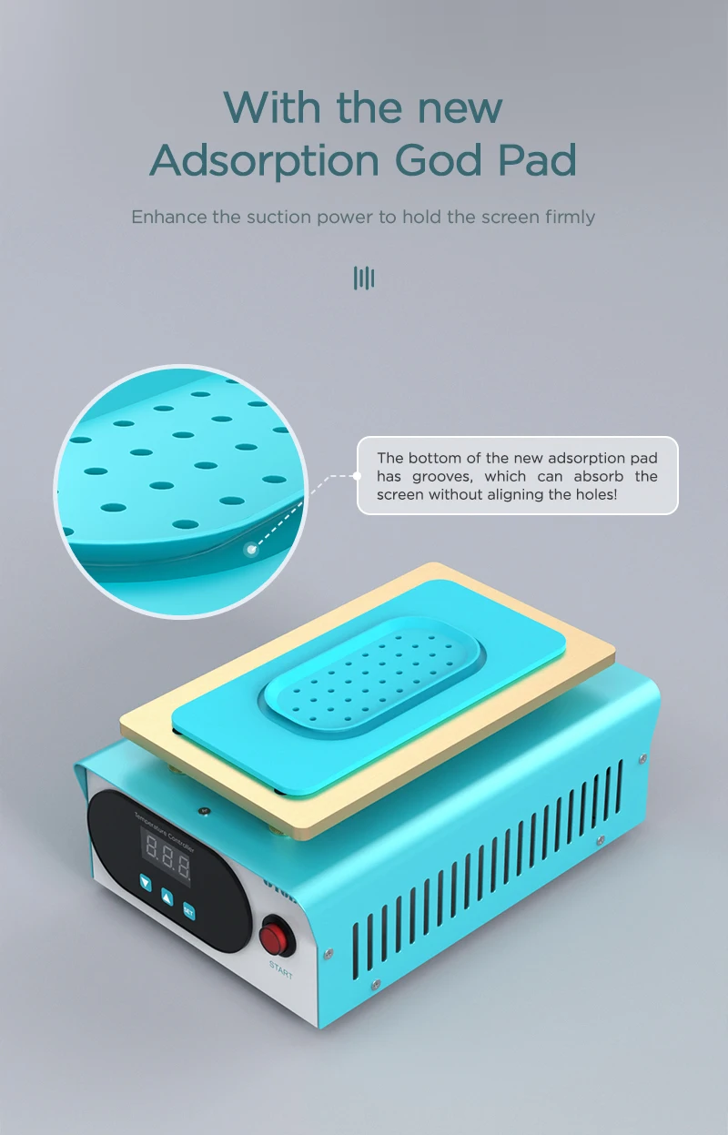 Uyue 948S + Lcd Touchscreen Separator Machine Kit 7 Inch Voor Iphone Separator Scherm Reparatie Machine Ingebouwde Vacuümpomp