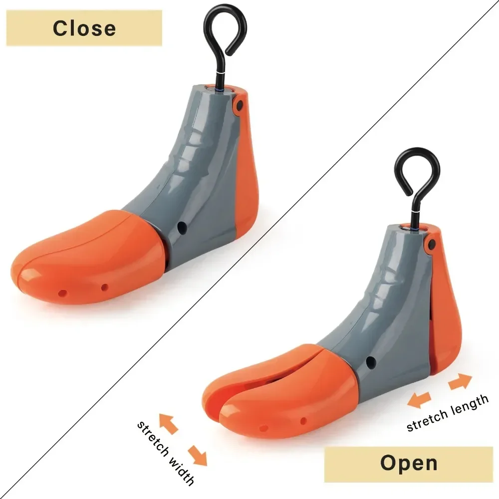 1/2Pcs Shoe Stretcher Shoe Trees Universal Unisex Women Men Adjustable Length Width high low top shoes Extender Keeper