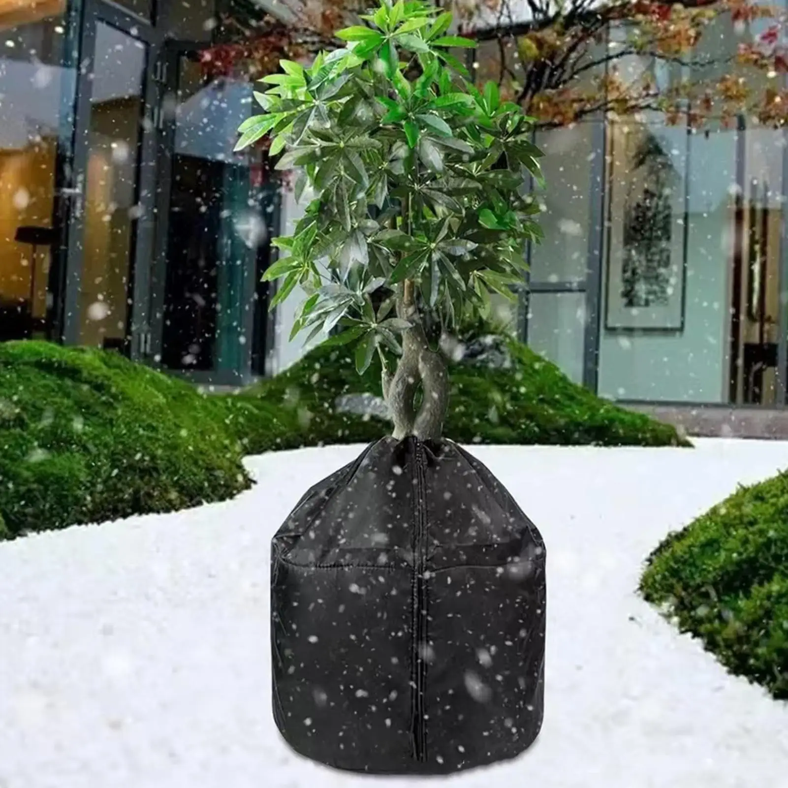 Plant Covers Reusable Cold Weather Shrub Protector Blankets Outdoor Plant Blankets for Cold Weather for Garden Fruit Tree Potted