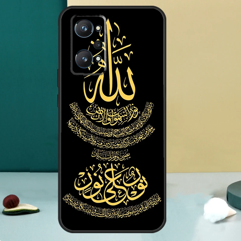 Arab Muslim Islamic For OPPO Realme C33 C55 C35 C31 C30 C21Y C25 C11 C15 GT Neo 5 3T 2T 8 9 10 11 Pro Plus Case