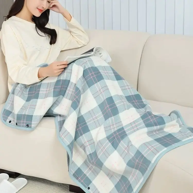 بطانية قيلولة، بطانية دافئة بعد الولادة للمكتب، شال طالب متعدد الوظائف، بطانية هدية، شال خارجي، للنوم ليلاً