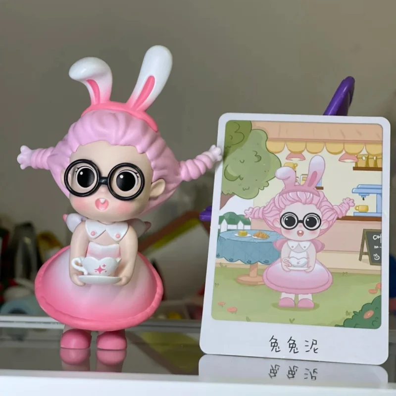 

Подлинная серия Q.Kid Do Your Cute Imp, слепая коробка, кавайные игрушки, украшение для рабочего стола, фигурки ручной работы, милая кукла, подарки-сюрпризы