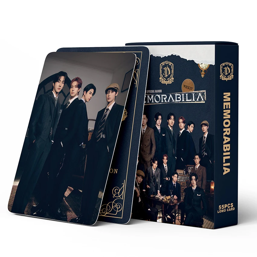 New Kpop Group Photocard 55pcs New Album ROMANCE UNTOLD MEMORABILIA Lomo Cards JUNGWONHEESEUNG SUNOO SUNGHOON Fans Collection