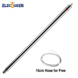 Elecqueen Spring Loaded Bottle Filler,Stainelss Steel Tip Bottling Wand with 3/8'' Tubing, Homebrew Large Traffic Beer Transfer