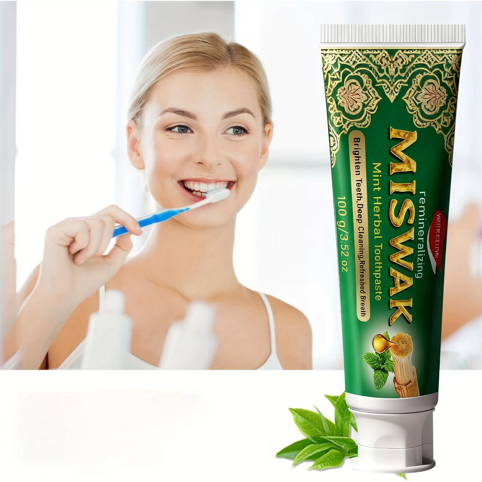 Miswak Remineralizing Mint Her - đánh giá và giá Remineralizing Toothpaste