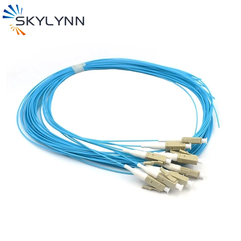 LC pigtail APC/UPC 1.5m, Single-mode G657A2, Multimode OM2/OM3/OM4/OM5, 0.9 mm, LSZH, 50PCS
